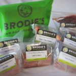 Reduced allergen raw food bags for cats